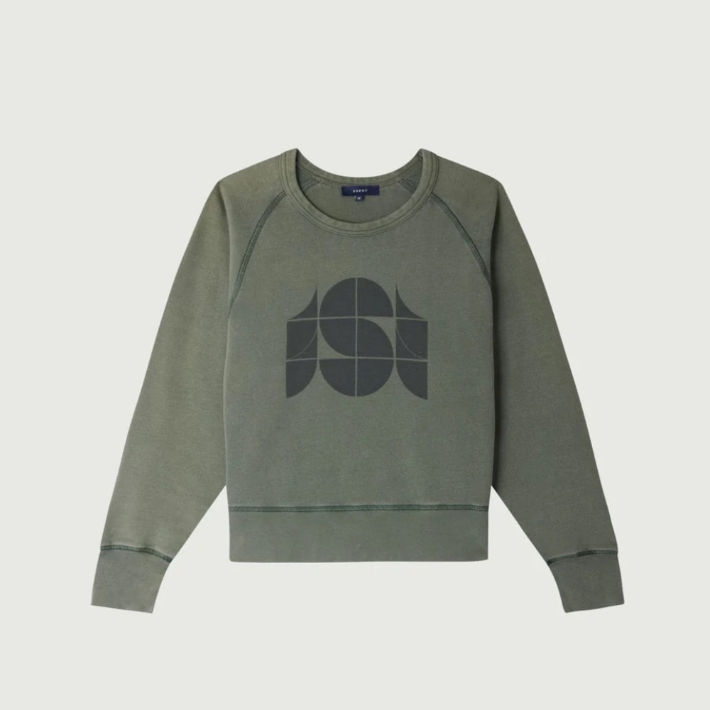 Soeur Apollo Fleece Crewneck Sweatshirt Size EU 40 / US L - Picture 13 of 16